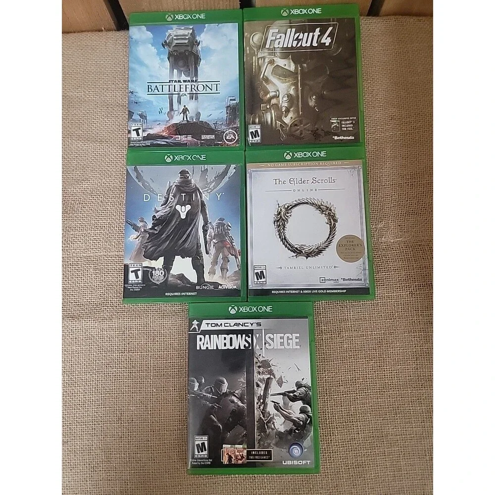 Lot of 5 Xbox One Games - Tested & Working, Great Condition  Case Booklet